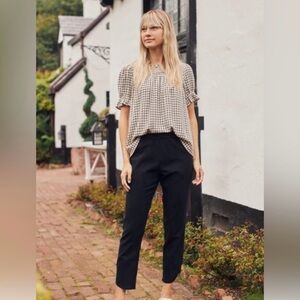 Marine Layer Black Ankle Pants